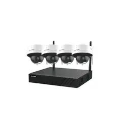 Hikvision - EASYLINK KIT WiFi 6 HK-NK844WDH NVR 8CH + 4 Cámaras Domo 4MP WiFi
