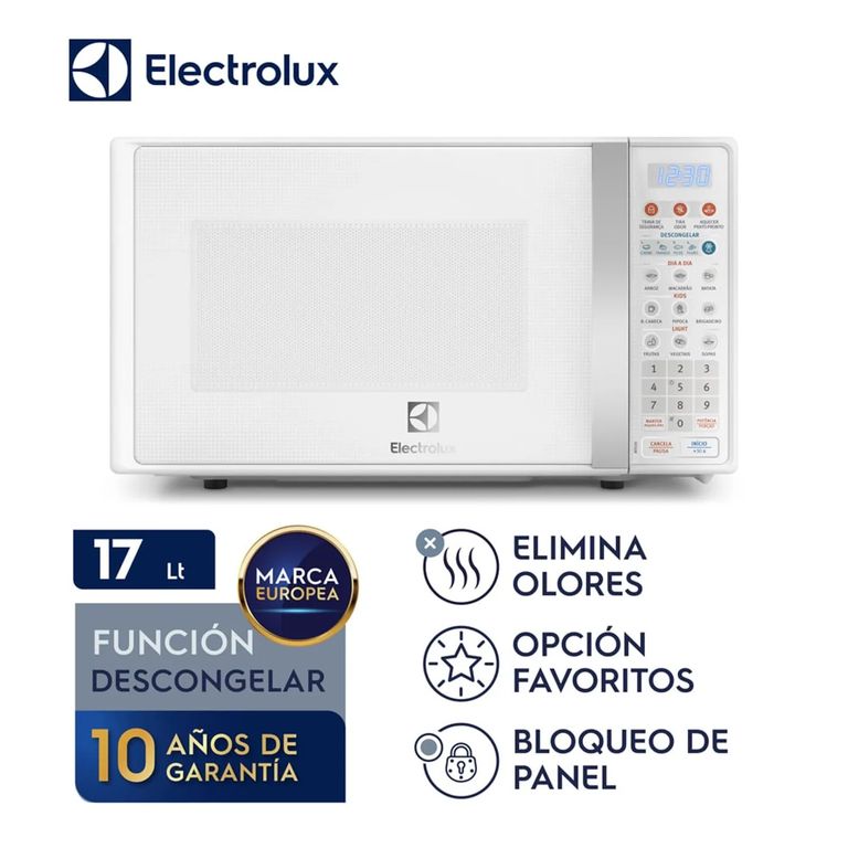 Horno Microondas 17L Blanco - EMDO17S2GSRUW