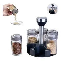 OEM - Organizador De Condimentos Giratorio Juego De 6 Piezas Cocina