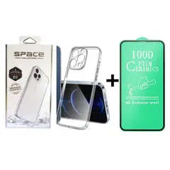 SPACE - CASE PARA IPHONE 13 TRANSPARENTE