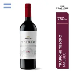 TRAPICHE - VINO TESORO MALBEC 750 ML