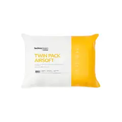 TECHNODREAM BY DRIMER - Almohada Twinpack Airsoft- Technodream 65x50cm