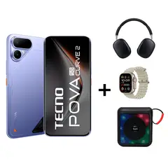 TECNO MOBILE - Tecno Pova Curve 2 5G 8GB+256GB + smartwatch CR-U3 Ultra 3