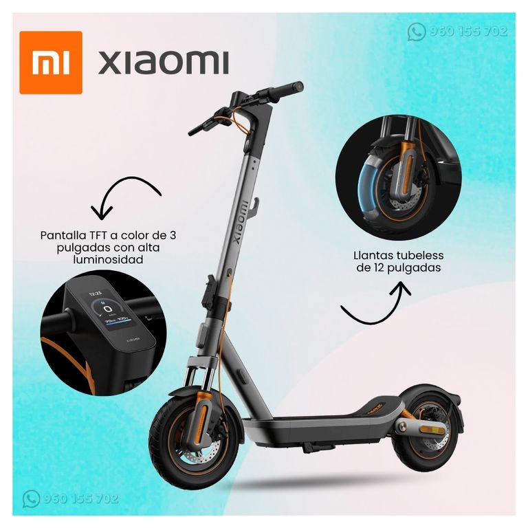 Scooter Eléctrico 6 Max GL 25 km/h Motor 400W