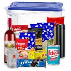 GENERICO - CANASTA DE VIVERES BOX DE REGALOS