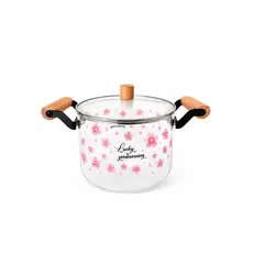 GENERICO - Olla vidrio borosilicato de 3.5 L