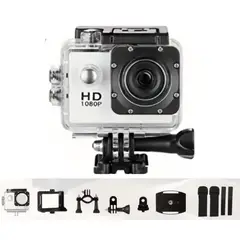 SEISA - Camara Deportiva HD 1080P Resistente al Agua
