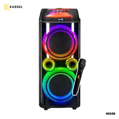 HALION - PARLANTE KASSEL CON BATERIA 40W RMS 1 MICROFONO - K2102