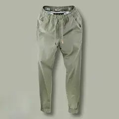 GQ JEANS - Pantalón de Hombre GQ Jogger Verde Pacay