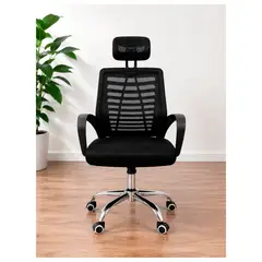 GENERICO - SILLA DE OFICINA CON REPOSACUELLO MODELO LUX - KENDO
