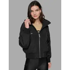 KARL LAGERFELD - CHAQUETA TIPO BOMBER CON CIERRE DE CREMALLERA KL
