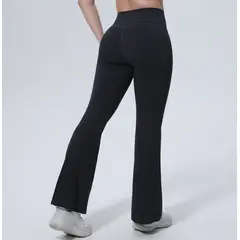 GENERICO - LEGGINS FLARE CON PRETINA ANCHA