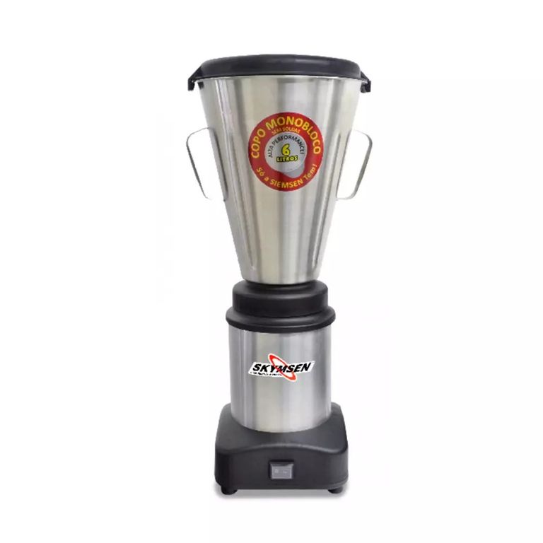 Licuadora De 6 Litros Skymsen Vaso de Acero Inoxidable