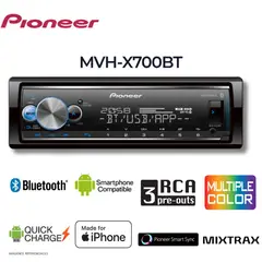 PIONEER - Autoestéreo Bluetooth para Automóvil MVH-S325BT 50 W x 4