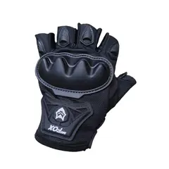 FOX - Guantes Bat Mitones corto negro