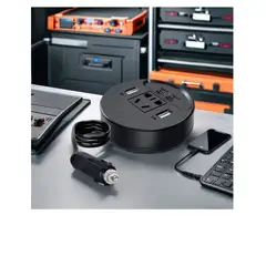 GENERICO - Cargador Adaptador Inversor De Corriente Para Auto 150w