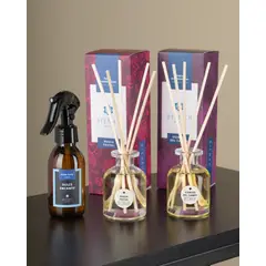 BIENAH - Pack Aromático - 02 Pack Palitos Aromatizadores + 01 Home Spray 125ml