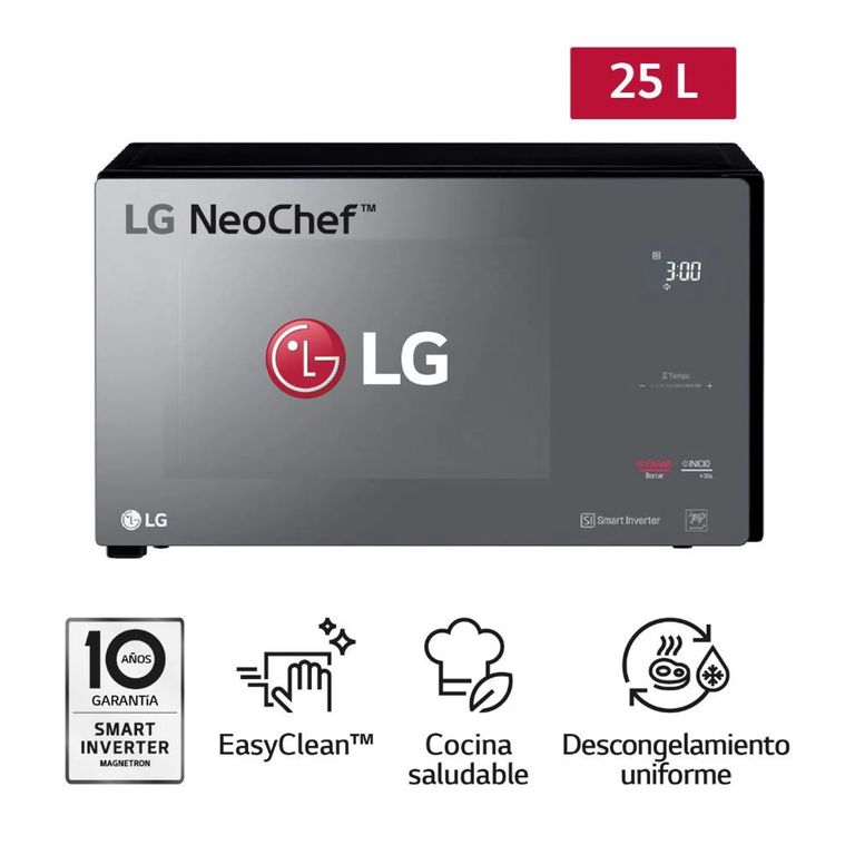 Horno Microondas MS2596DIR 25L con EasyClean