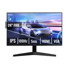 SAMSUNG - Monitor Essential S3 24 Panel IPS FHD 100Hz 5ms HDMI VGA