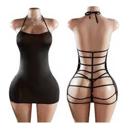 GENERICO - VESTIDO HOT SEMIDESNUDO HILO