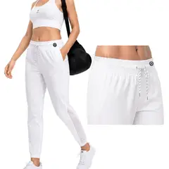 ROHS - Pantalón Jogger Deportivo Para Mujer Blanco