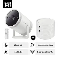SAMSUNG - Combo Proyector The Freestyle 2da Full HD SP-LFF3CLAXXPE + Batería Portable 32000mAh