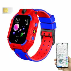 OEM - RELOJ INTELIGENTE PARA NIÑOS SMARTWATCH CON GPS, LLAMADAS, CÁMARA Y BOTÓN SOS