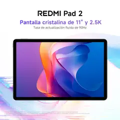 XIAOMI - Tablet Redmi Pad 2 4gb 128gb Gris 11"