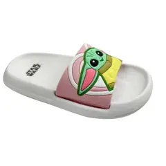 STAR WARS - Sandalias Niña Casual Grogu Blanco