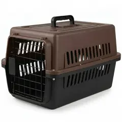 AMICATS - Transportador para Mascotas Kennel L50 Marrón