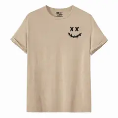 YANSUS - Polo Hombre Estampado Cara