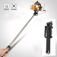 GENERICO - Palo de Selfie Stick Negro APC230014