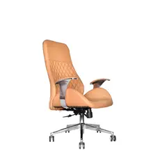 ALTHEA CONFORT - Silla Ergonómica Markus Presidente Camel Cuero