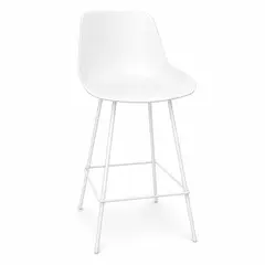 DECORPLAS - Silla De Bar Florencia Color Negro
