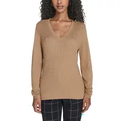 TOMMY HILFIGER - SWEATER CLB FRNT VNCK SWTR
