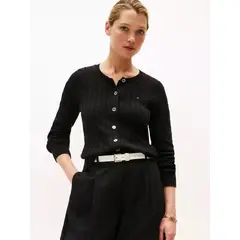 TOMMY HILFIGER - SWEATER W JAMIE CABLE CARDI