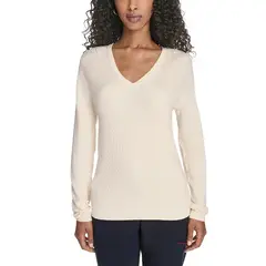 TOMMY HILFIGER - SWEATER CLB FRNT VNCK SWTR