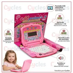 GENERICO - Mi Primera Computadora Portátil ‍‍Rosada