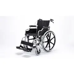 GENERICO - SILLA DE ALUMINIO ARO PVC COCADA 24 BRAZOS ABATIBLES Y PIES DESMONTABLES