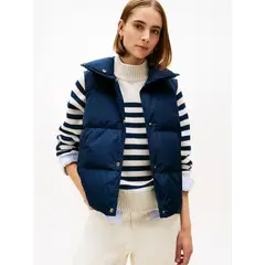 TOMMY HILFIGER - CHALECO CREST MW DOWN REG VEST TH