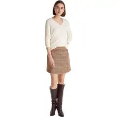 TOMMY HILFIGER - SWEATER CO JERSEY STITCH V-NK LS SWT TH