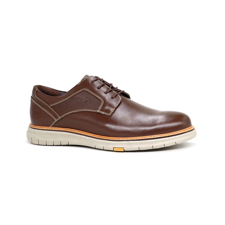 Zapato Casual Hombre Cuero DR22-CL26Q3 Marrón