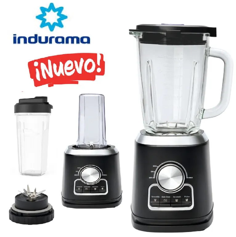 Nueva Licuadora 1400W Con Vaso LI-14CB Negro
