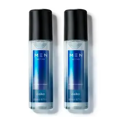 Esika - Men Active Eau de toilette de hombre 200ml x 2