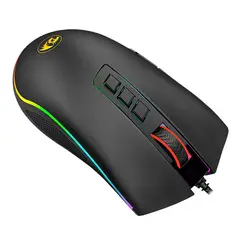 REDRAGON - Mouse Gamer M711 Cobra RGB 10000 DPI con 8 Botones Programables y Software