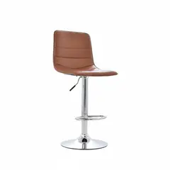 OFIDEAS - Silla De Bar Patrick Camel Base Cromado
