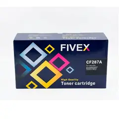FIVEX - Toner Compatible HP 87A CF287A Negro para LaserJet M506 M527 Alto Rendimiento