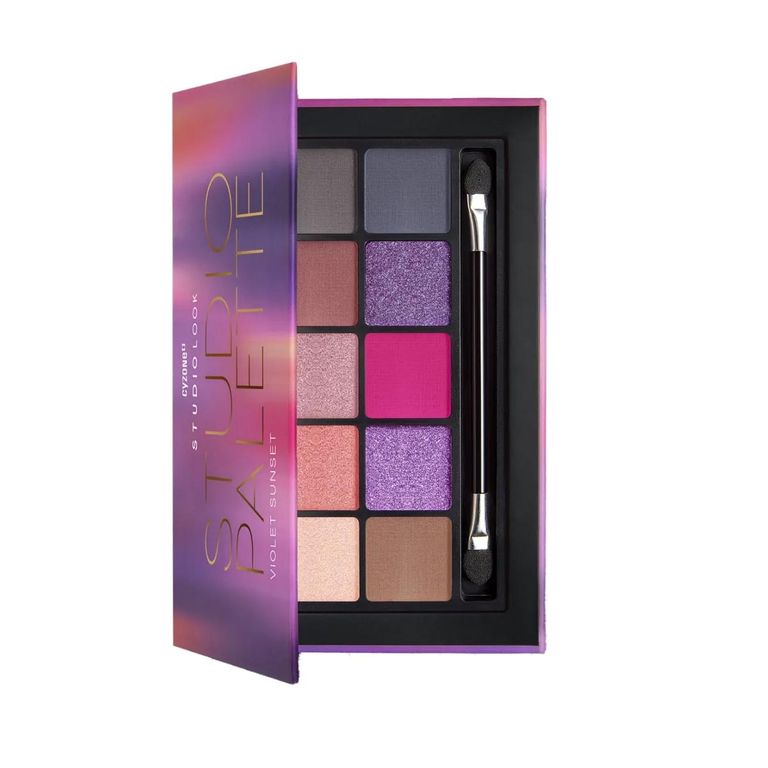 Studio Palette Violet Sunset Studio Look