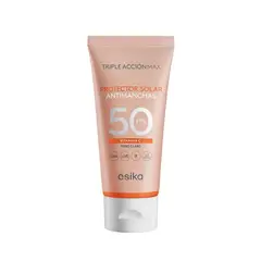 Esika - Protector Facial Antimanchas con Color CLARO FPS 50 Triple Acción Max