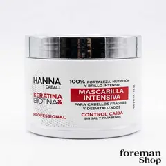 PLACENTA LIFE RADIANT - Mascarilla Capilar Hanna Caball Keratina y Biotina 400g